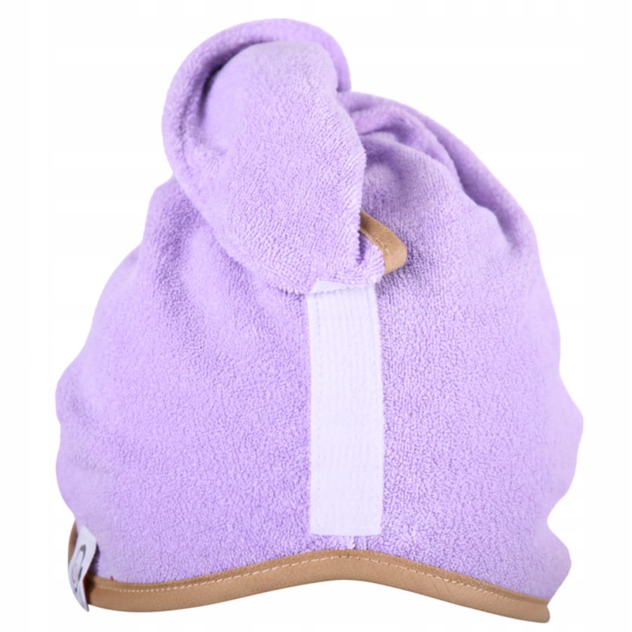 Gruby ręcznik do włosów turban na rzep termofrotte chłonny miękki Babymam - obrazek 9