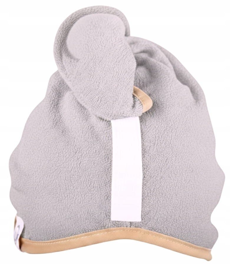 Gruby ręcznik do włosów turban na rzep termofrotte chłonny miękki Babymam - obrazek 6