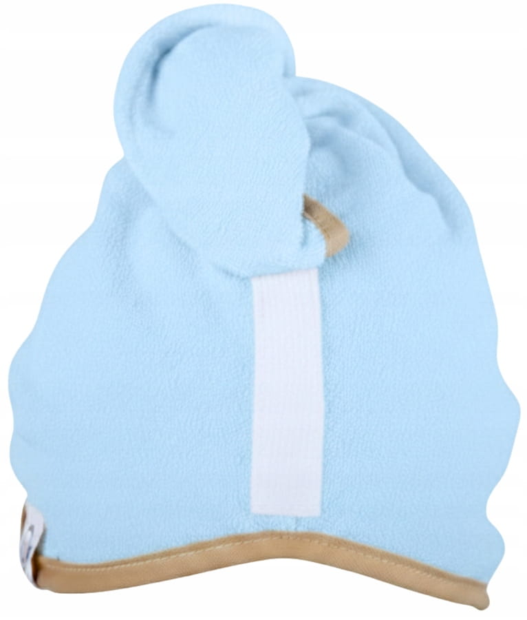 Gruby ręcznik do włosów turban na rzep termofrotte chłonny miękki Babymam - obrazek 6