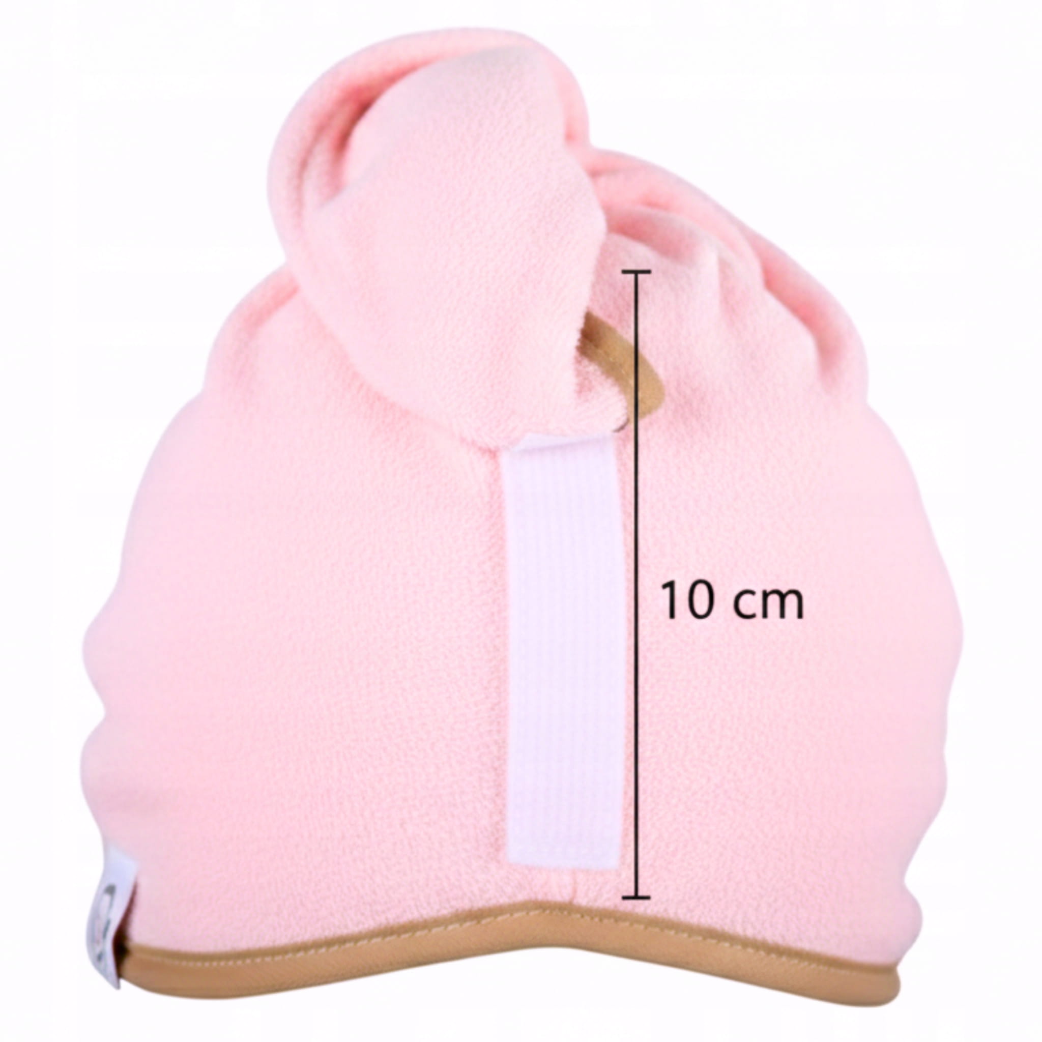 Gruby ręcznik do włosów turban na rzep termofrotte chłonny miękki Babymam - obrazek 6