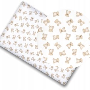 Prześcieradło bawełna materiałowe 160x80 Babymam
