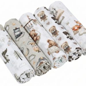Babymam pieluchy tetrowe bawełna 100% zestaw 5szt