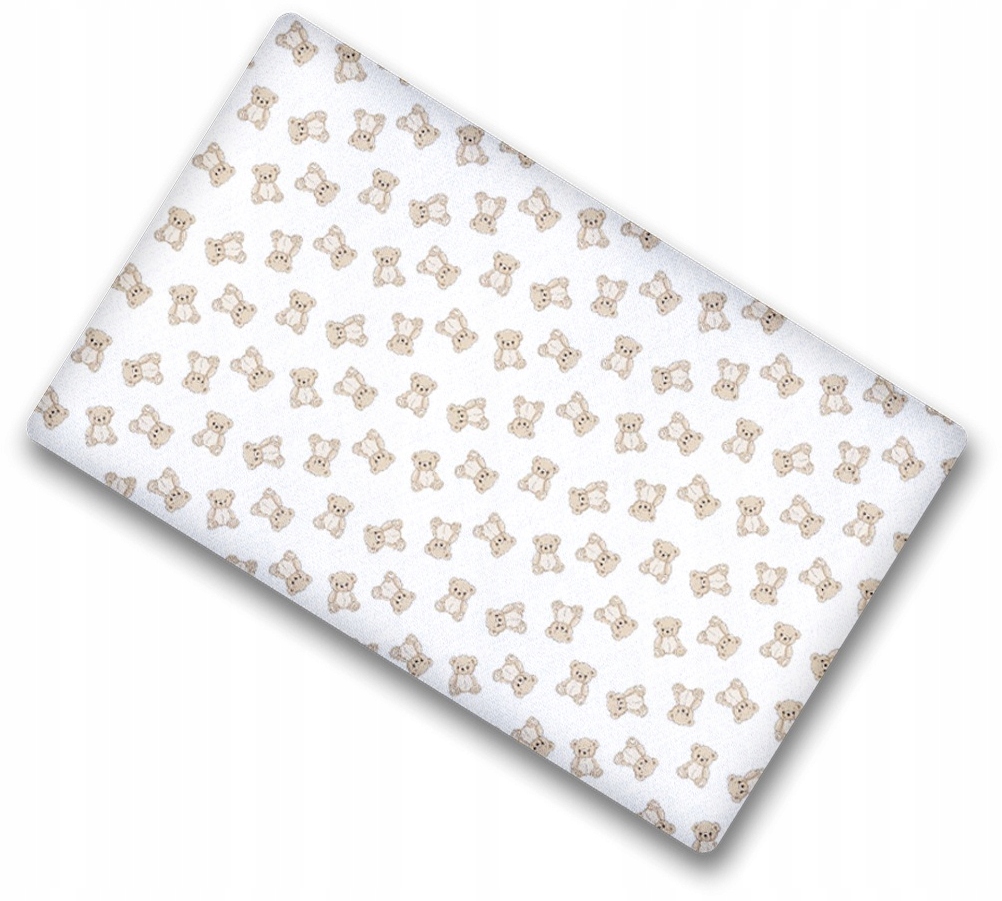 Prześcieradło materiałowe do kołyski 90x40 cm z gumką Babymam - obrazek 5