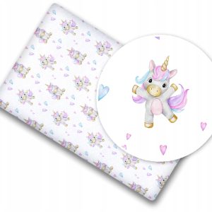 Prześcieradło materiałowe do kołyski 90x40 cm z gumką Babymam