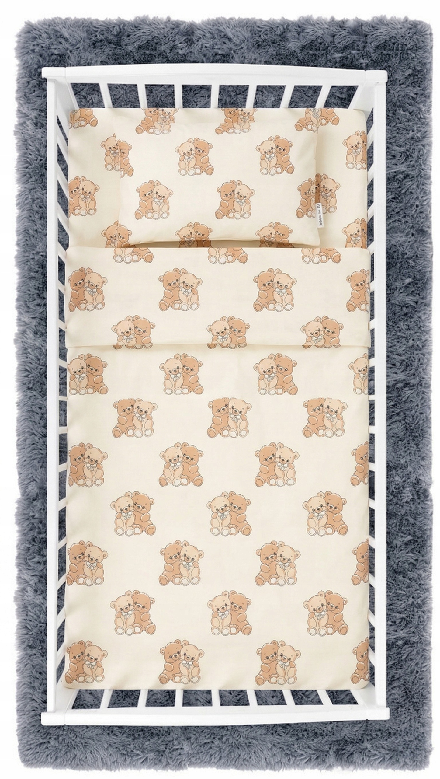 Prześcieradło 120x60 do łóżeczka bawełna materiałowe Babymam - obrazek 6