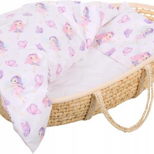 Pościel 80x70 do kołyski wózka 2 elementy Babymam