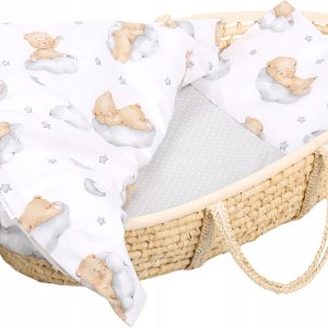 Pościel 80x70 do kołyski wózka 2 elementy Babymam