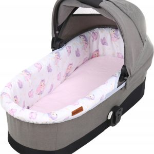 Babymam wkładka do gondoli wózka + prześcieradło