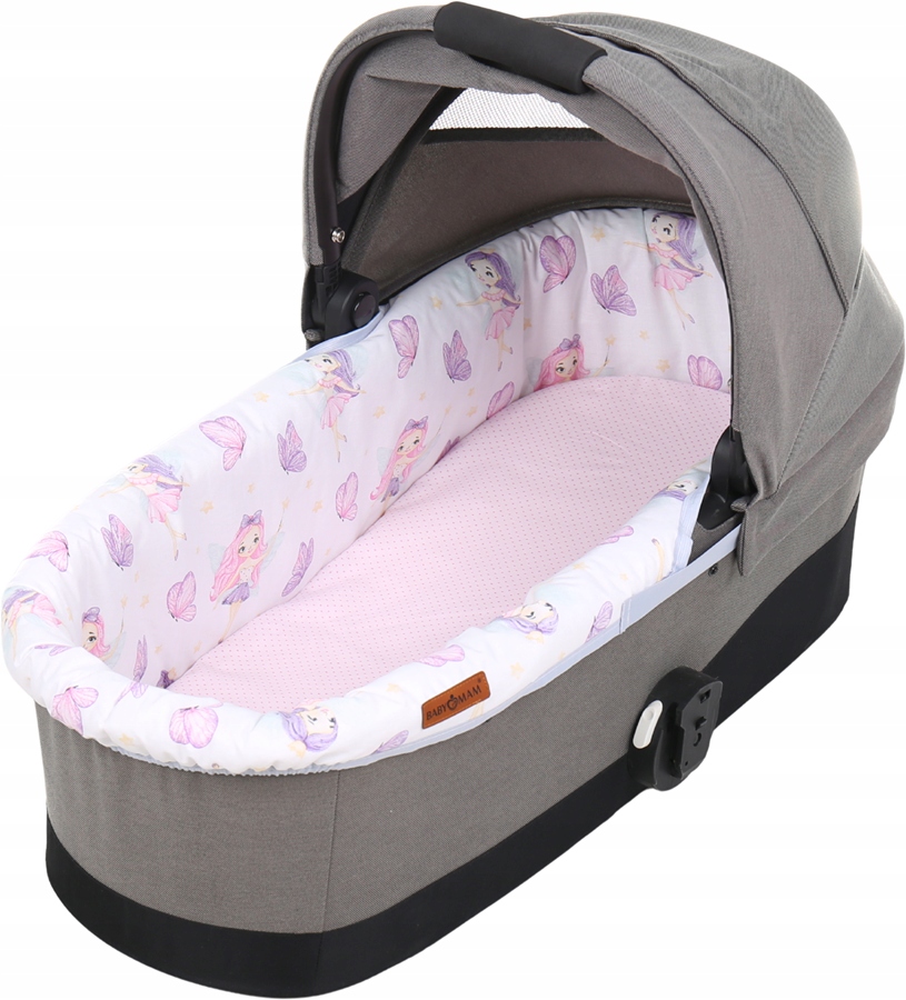 Babymam wkładka do gondoli wózka + prześcieradło