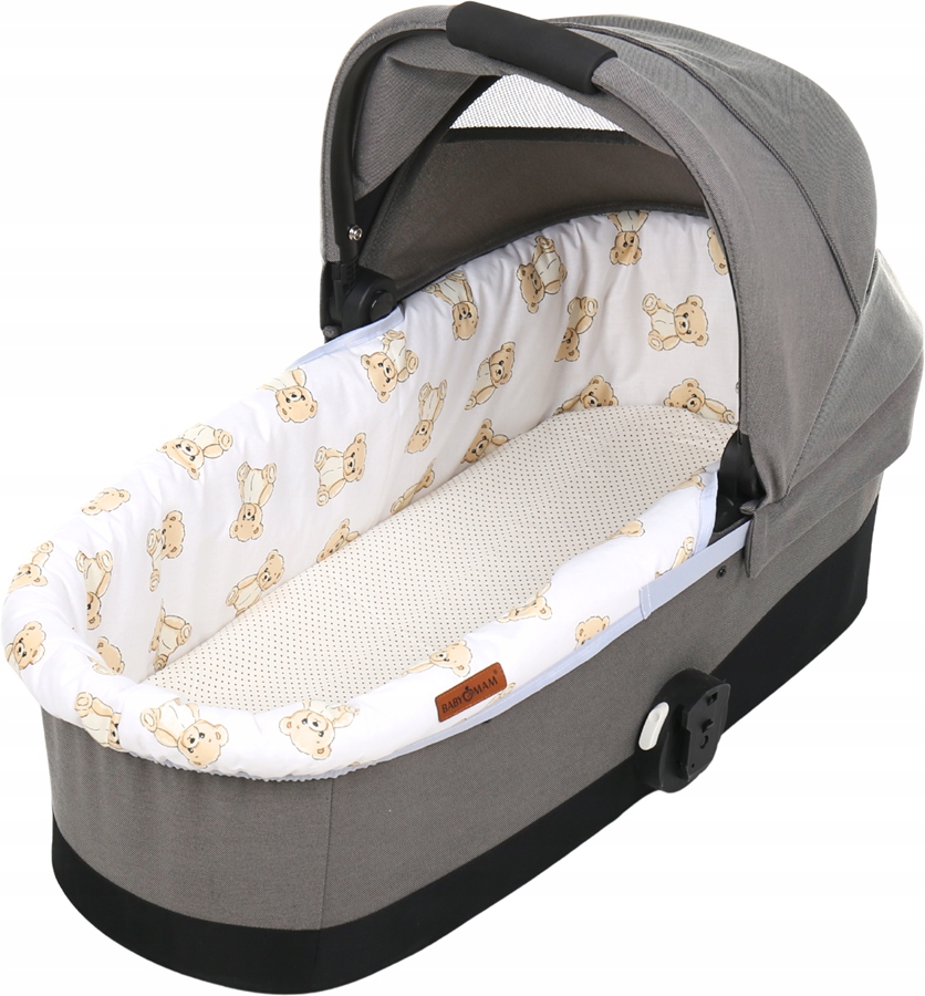 Babymam wkładka do gondoli wózka + prześcieradło
