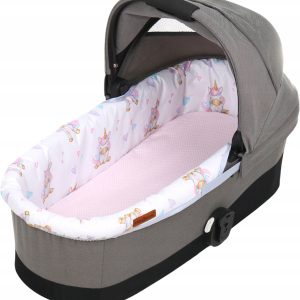 Babymam wkładka do gondoli wózka + prześcieradło