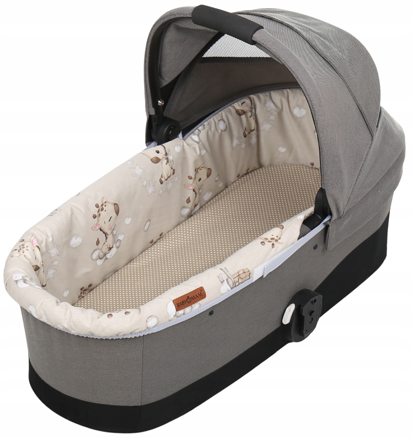 Babymam wkładka do gondoli wózka na zamek usztywniana dwustronna