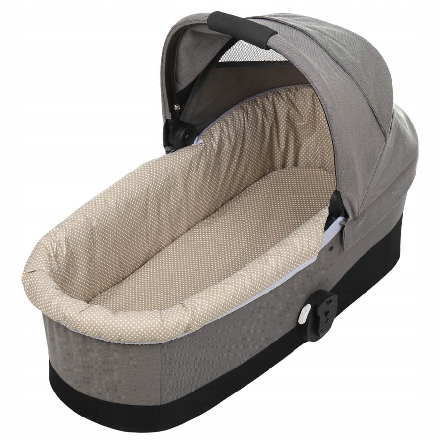 Babymam wkładka do gondoli wózka na zamek usztywniana dwustronna - obrazek 2