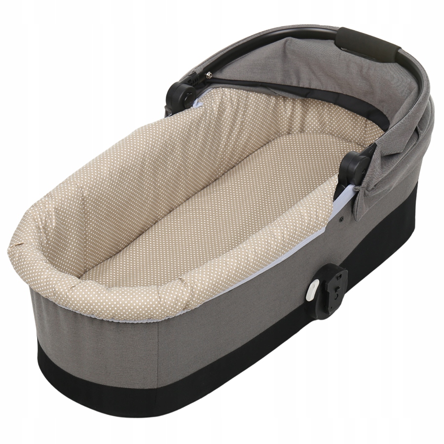 Babymam wkładka do gondoli wózka na zamek usztywniana dwustronna - obrazek 4