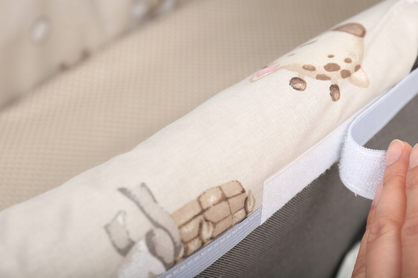 Babymam wkładka do gondoli wózka na zamek usztywniana dwustronna - obrazek 9