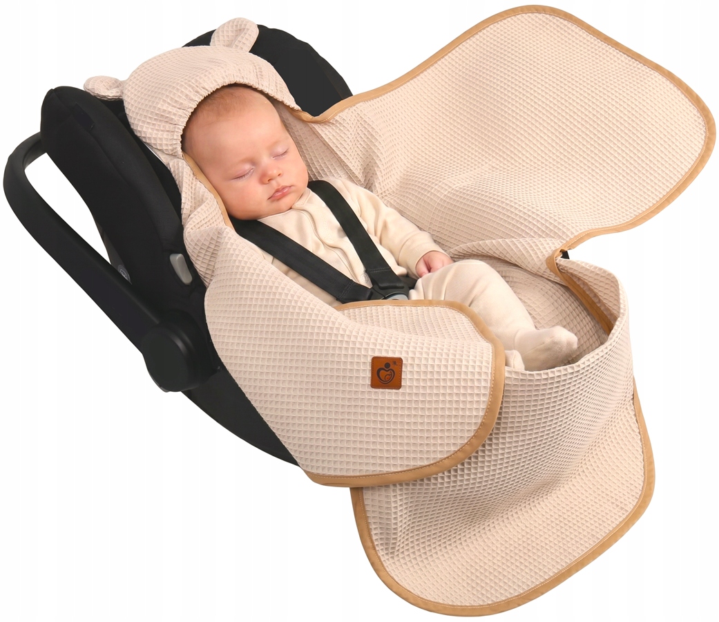 Otulacz do fotelika wózka nosidełka zapinany oddychający 3D AIR 3w1 Babymam