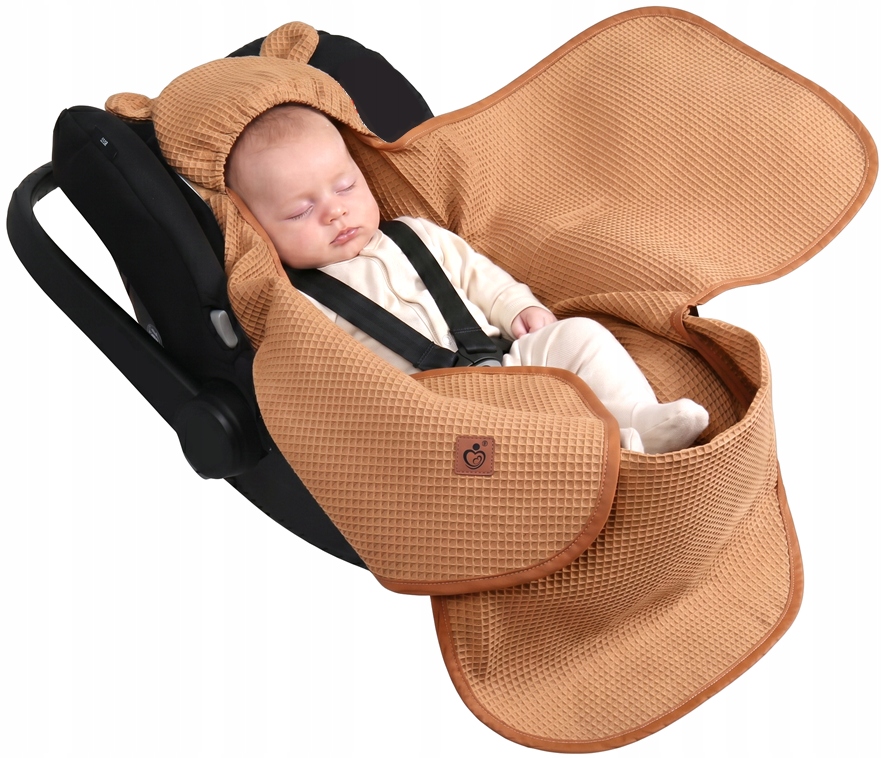Otulacz do fotelika wózka nosidełka zapinany oddychający 3D AIR 3w1 Babymam
