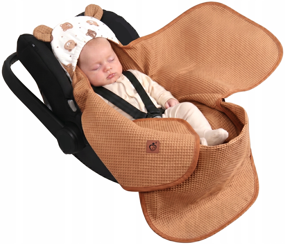 Otulacz do fotelika wózka nosidełka zapinany oddychający 3D AIR 3w1 Babymam