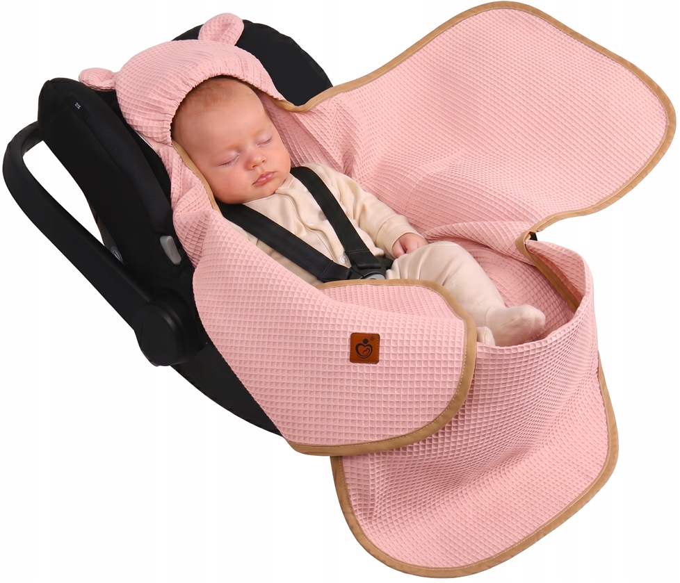 Otulacz do fotelika wózka nosidełka zapinany oddychający 3D AIR 3w1 Babymam