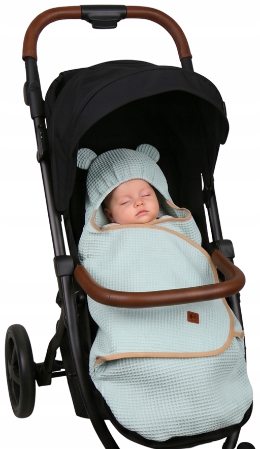Otulacz do fotelika wózka nosidełka zapinany oddychający 3D AIR 3w1 Babymam - obrazek 6