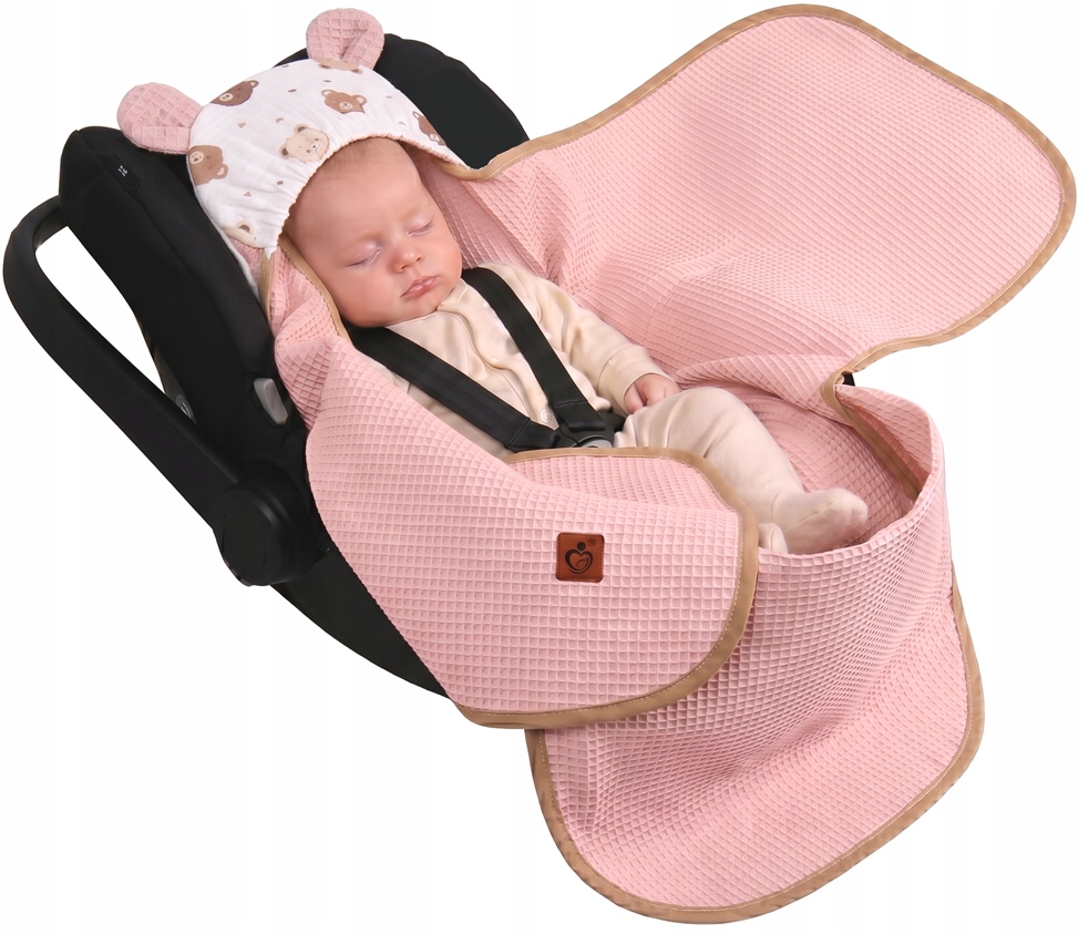 Otulacz do fotelika wózka nosidełka zapinany oddychający 3D AIR 3w1 Babymam
