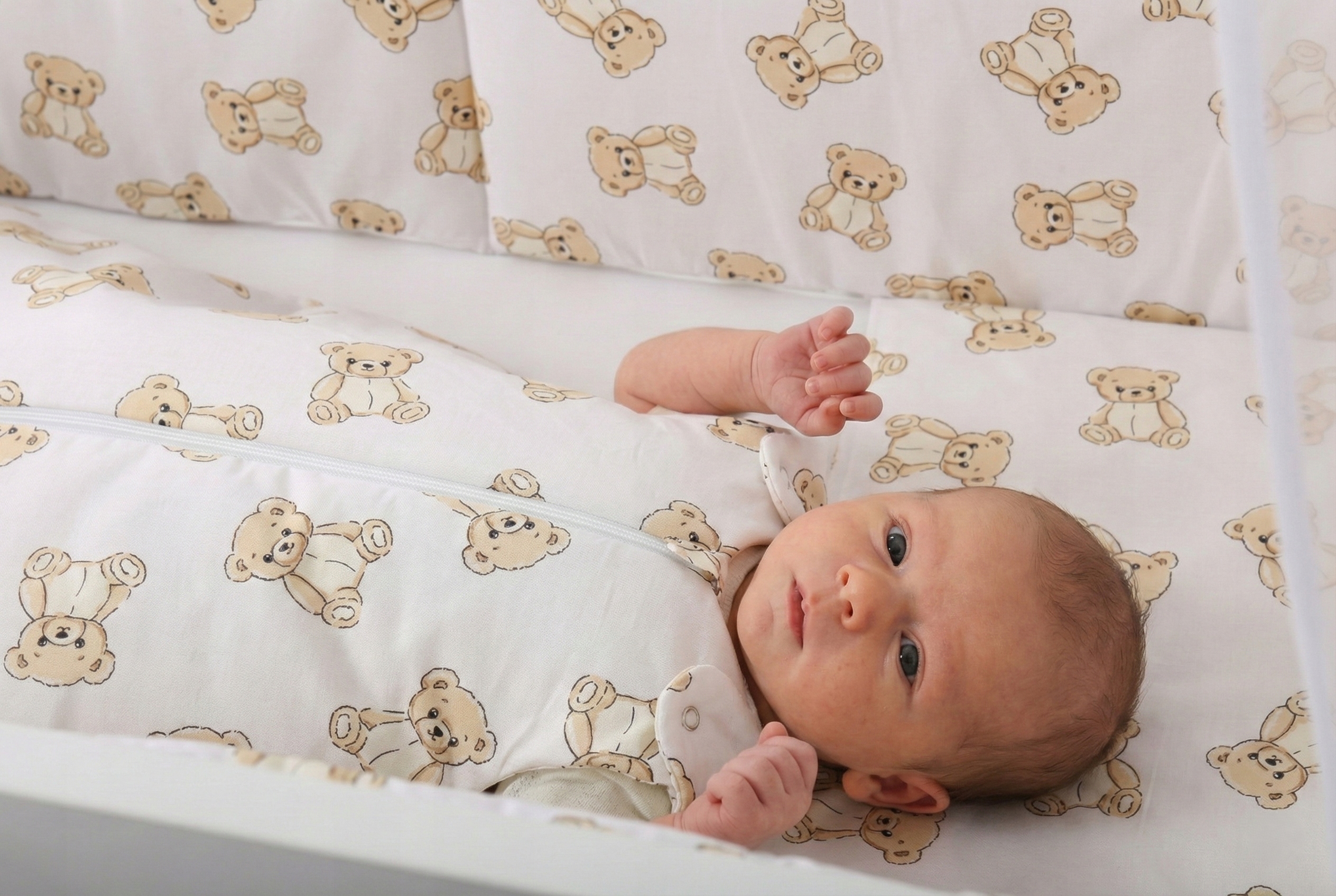 Śpiworek niemowlęcy do spania dream bawełna 100% regulowany Babymam - obrazek 3