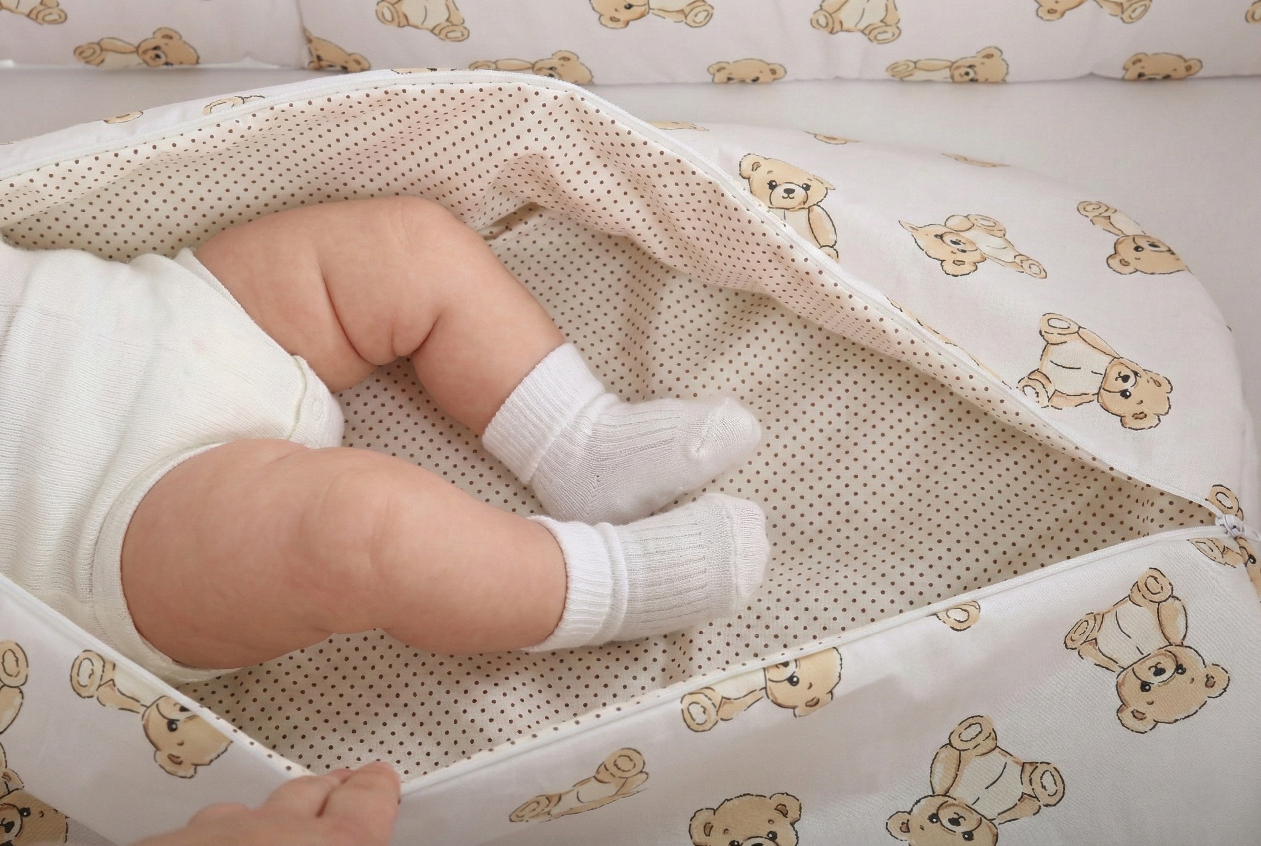 Śpiworek niemowlęcy do spania dream bawełna 100% regulowany Babymam - obrazek 5