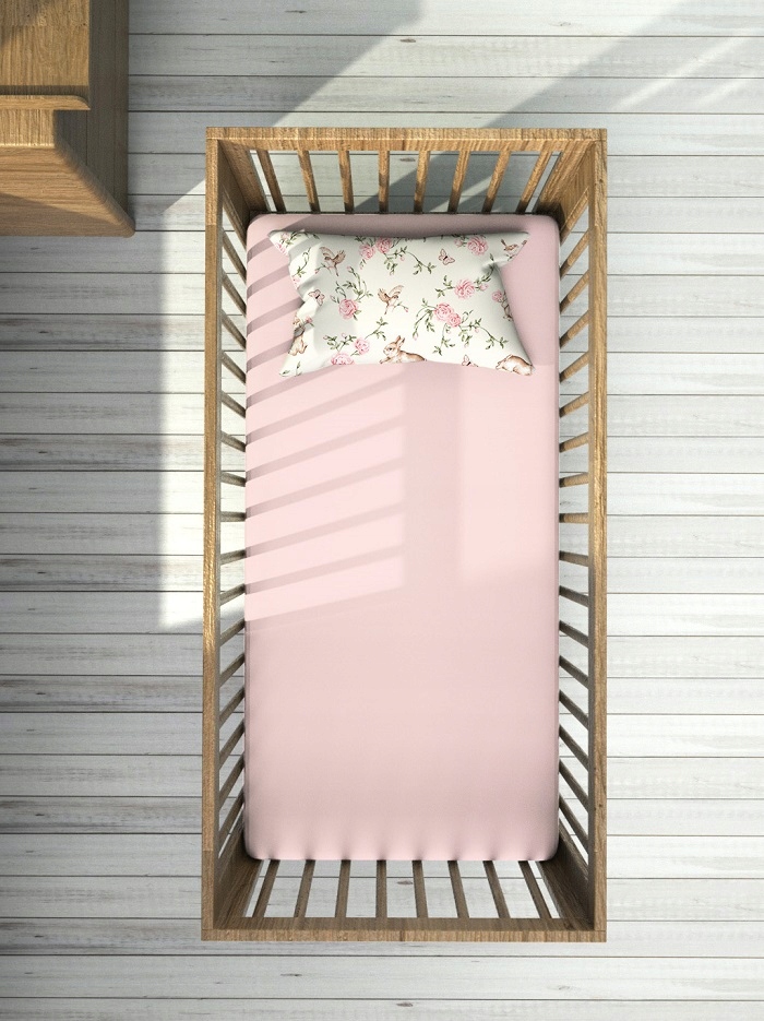 Babymam przerścieradło z gumką 160x80 Jersey do łóżeczka - obrazek 3