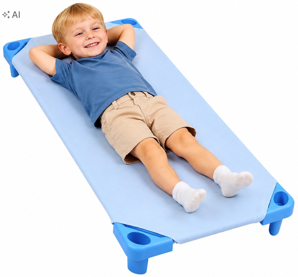 Prześcieradło na leżak przedszkolny 140x60cm do przedszkola żłobka Babymam - obrazek 2