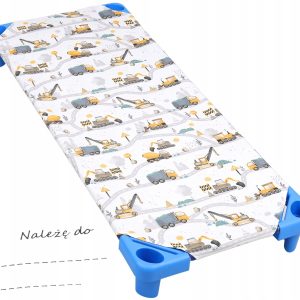 Prześcieradło na leżak przedszkolny 140x60cm do przedszkola żłobka Babymam
