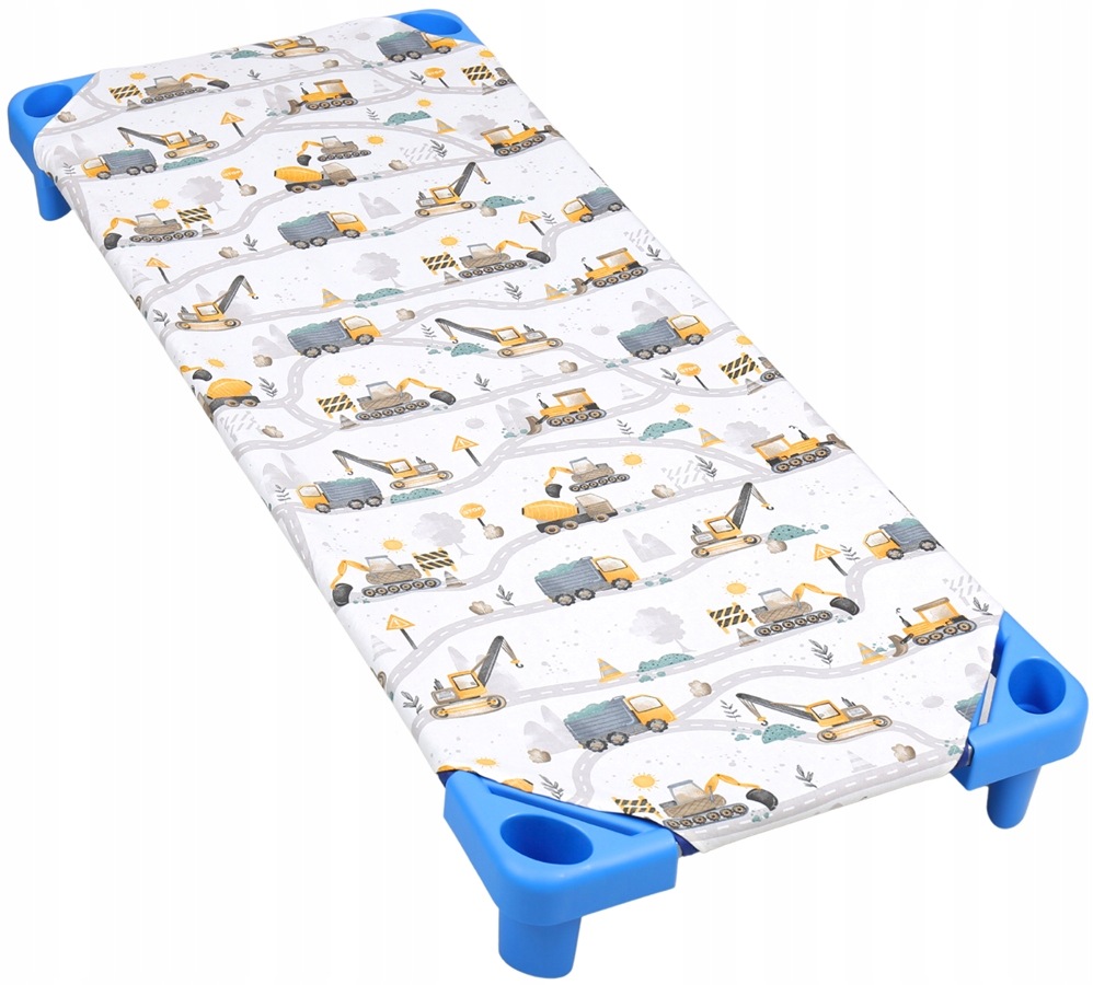 Prześcieradło na leżak przedszkolny 140x60cm do przedszkola żłobka Babymam - obrazek 3