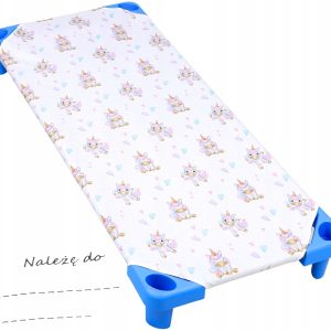 Prześcieradło na leżak przedszkolny 140x60cm do przedszkola żłobka Babymam