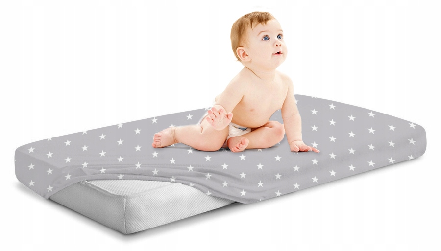 Prześcieradło bawełna materiałowe 160x80 Babymam - obrazek 3